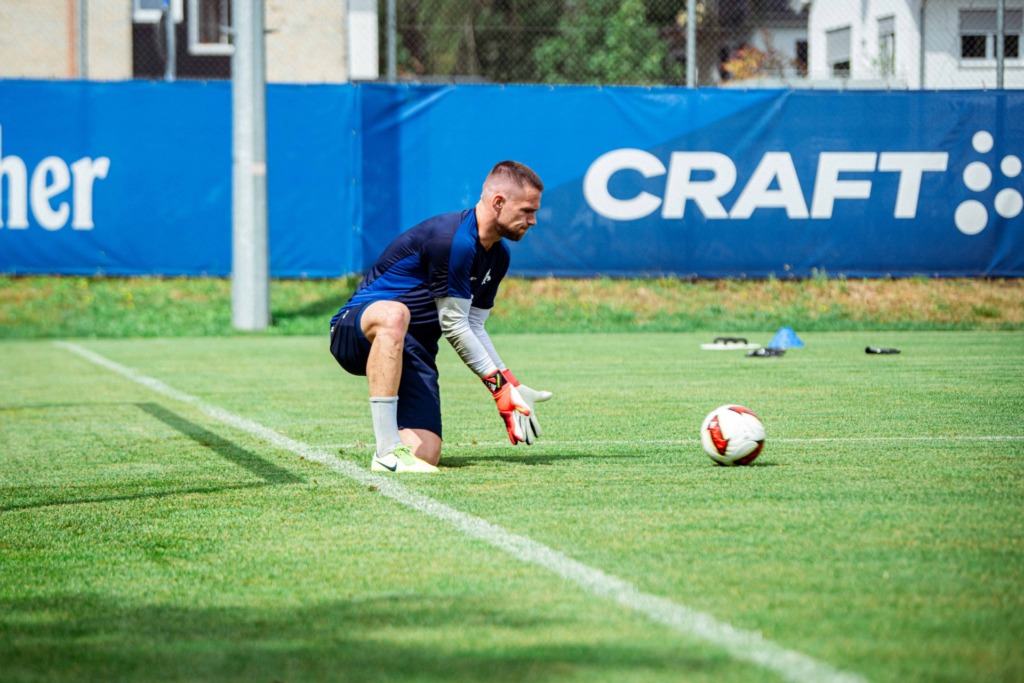Marcel Schuhen im Training