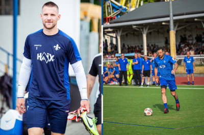 Plain talk from the captain | Legends team in Regensburg
